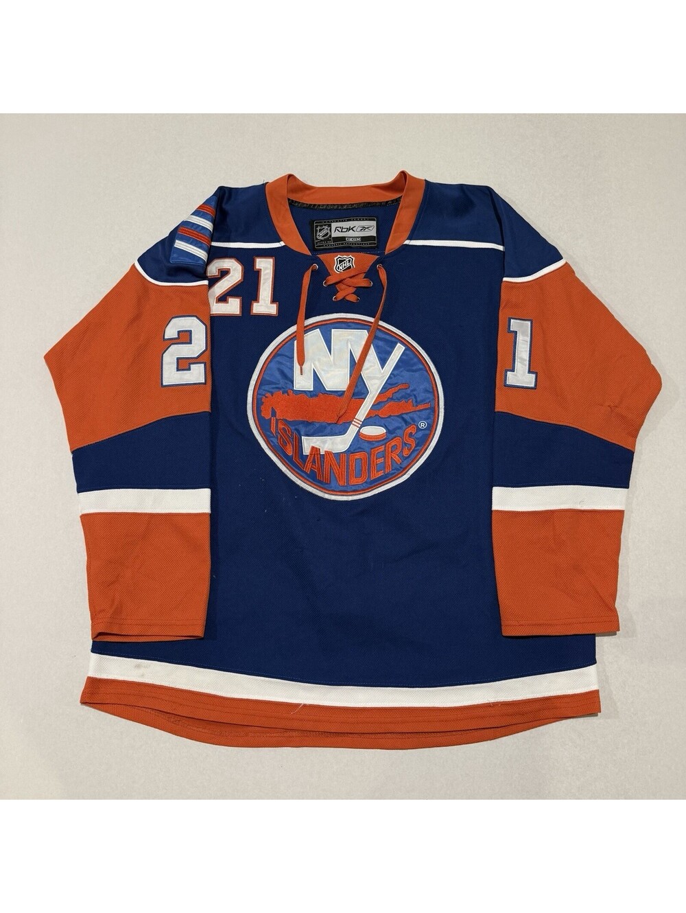 New York Islanders Kyle Okposo #21 Jersey Size 50 Reebok Men’s